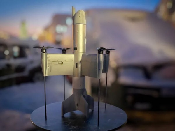 Британській делегації презентували оновлений дрон-перехоплювач Octopus 