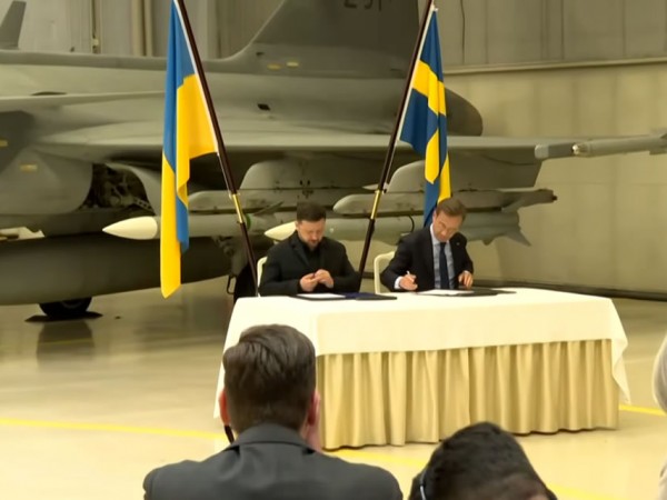 Швеція схвалила закупівлю до 20 Gripen для України та планує передати ще 16