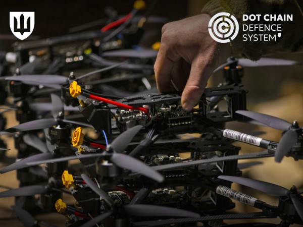 Перша тисяча FPV-дронів через DOT-Chain Defence вже на фронті