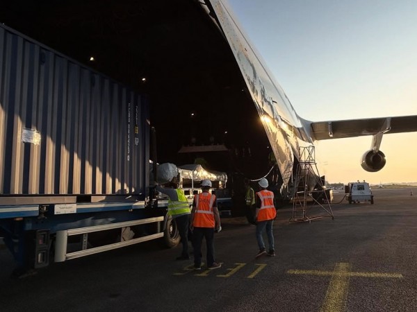 Авіакомпанія "Антонов" доставила супутник Sentinel-1D до місця запуску у Французькій Гвіані