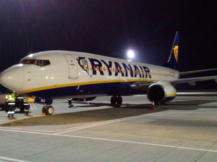 Ryanair открывает 4 новых рейса из Киева