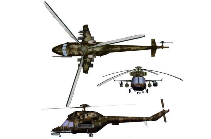 Одесская фирма разрабатывает ударный вертолет на базе Ми-2 
