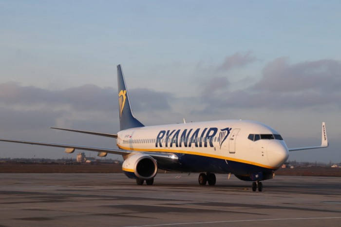 Ryanair рассчитывает на 2,1 млн украинских пассажиров