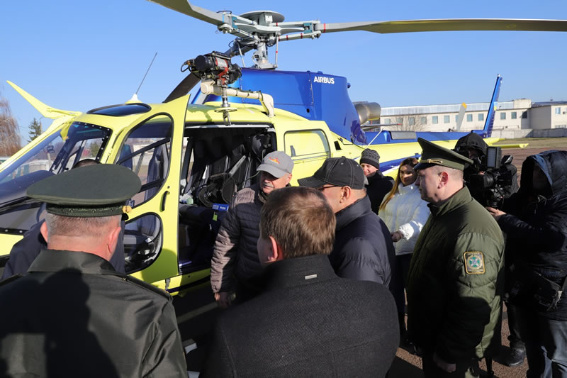 Пограничники получили 2 первых вертолета H125