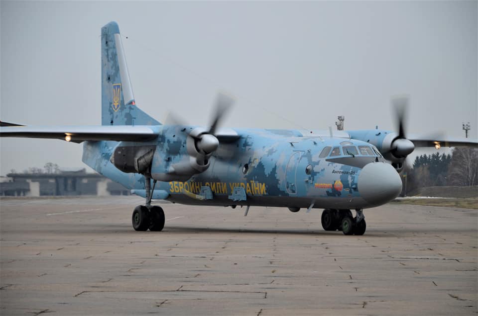 В Бориспольской бригаде транспортной авиации состоялись учебные полеты