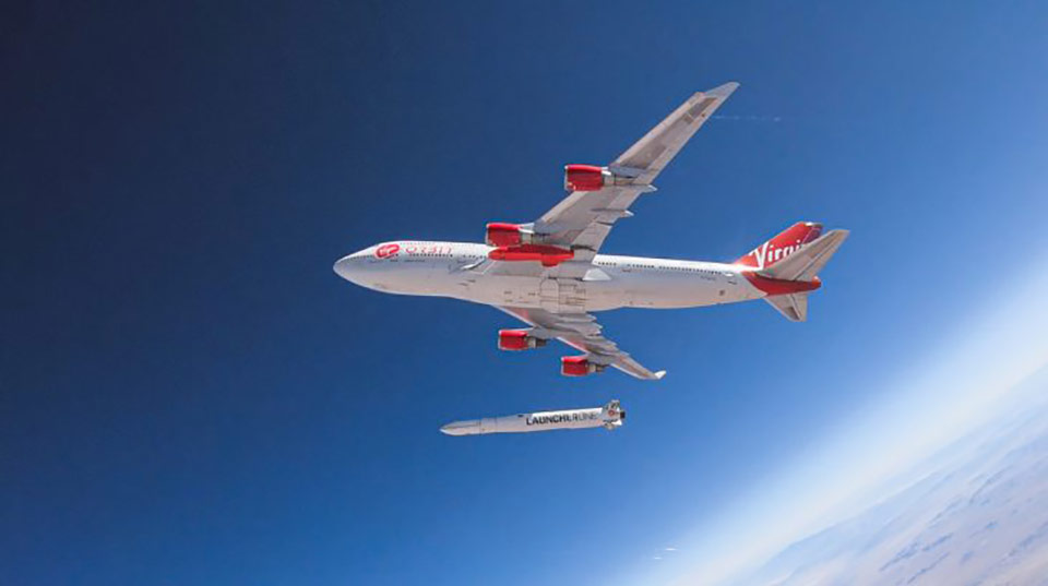 Virgin Orbit впервые вывела спутники на околоземную орбиту, используя воздушный старт