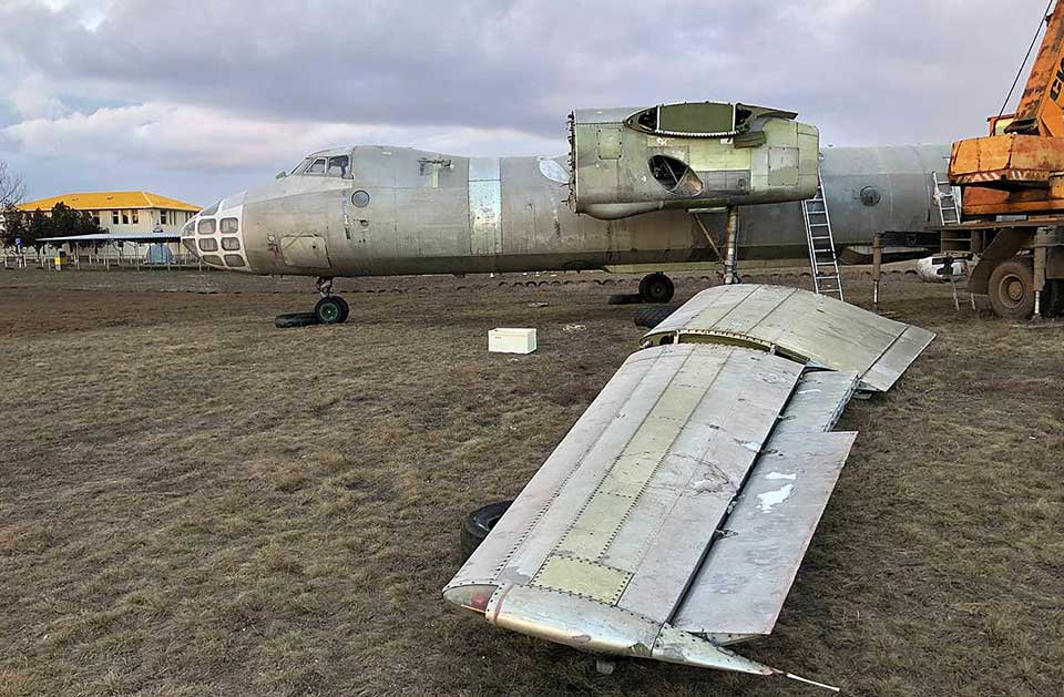 Одесский музей авиатехники пополнился самолетом-фоторазведчиком