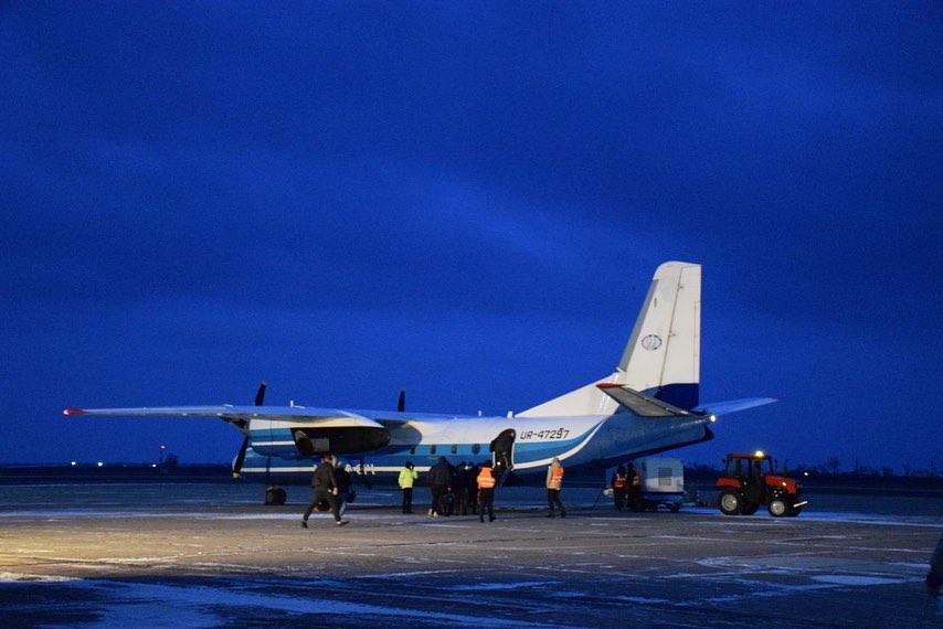 Авиакомпания Мотор Сич выполнила первый рейс из Николаева в Киев