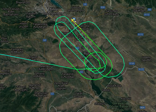 Самолет МАУ совершил аварийную посадку в Тбилиси