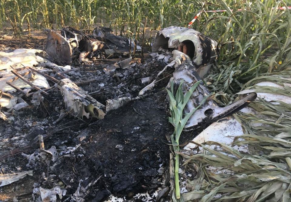 Beechcraft разбился в Наливайковке из-за ошибок пилотов