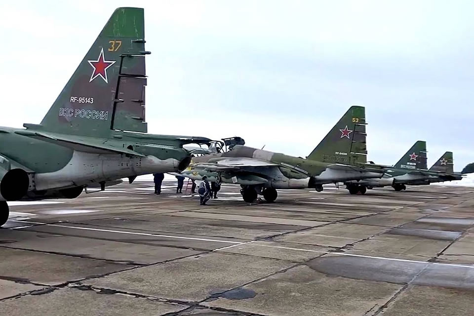 Rochan Consulting посчитала российскую авиацию вблизи Украины