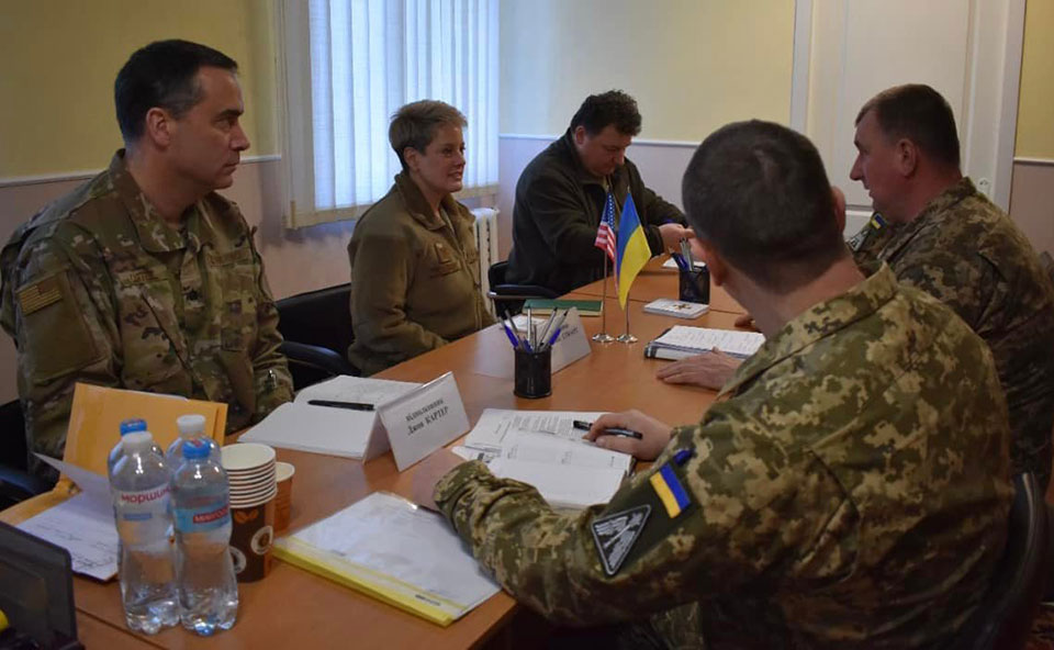 Представители Командования Воздушных Сил встретились с атташе посольства США в Украине