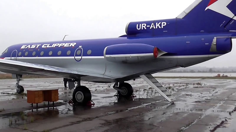 Як-40, переданный Летной академии, до сих пор стоит в аэропорту Запорожья