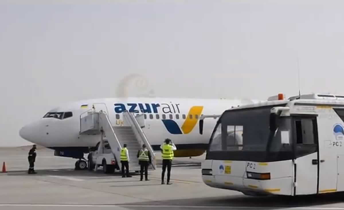 Azur Air Ukraine выполнила первый рейс в Марса Алам