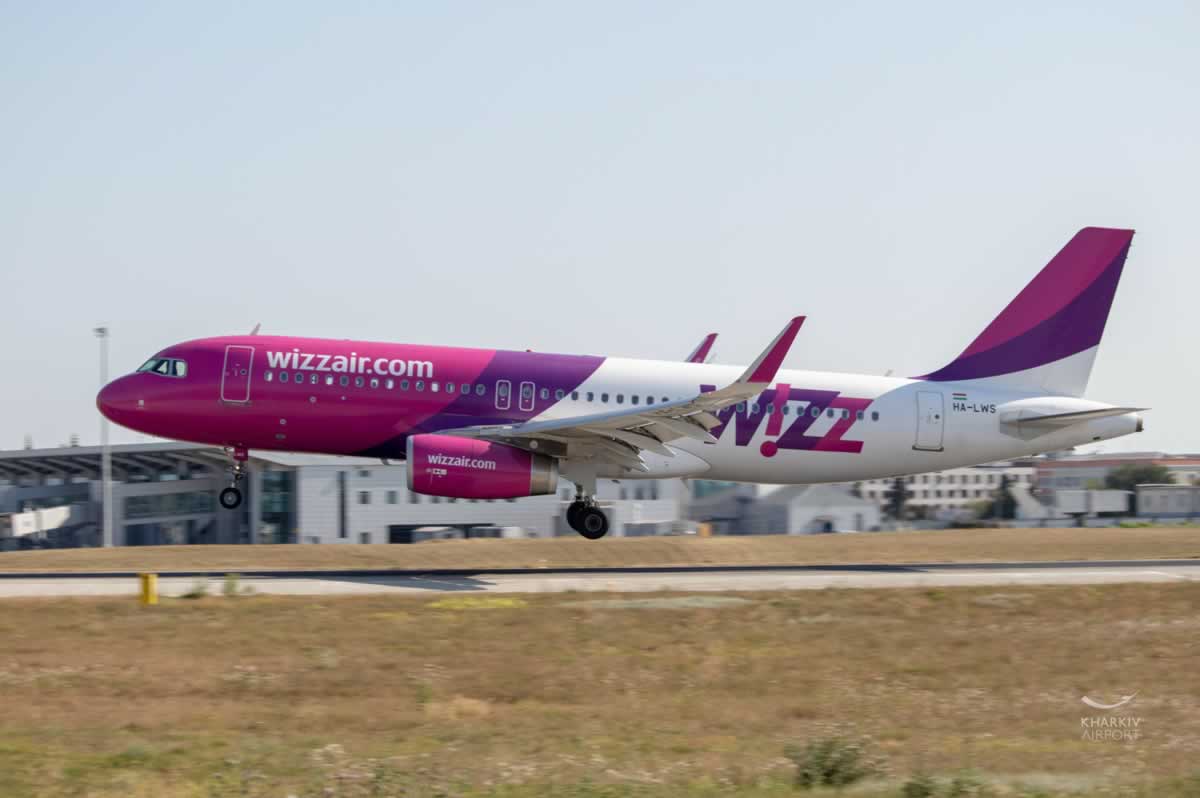 Авиакомпания Wizz Air открывает новые рейсы из Рима в Харьков