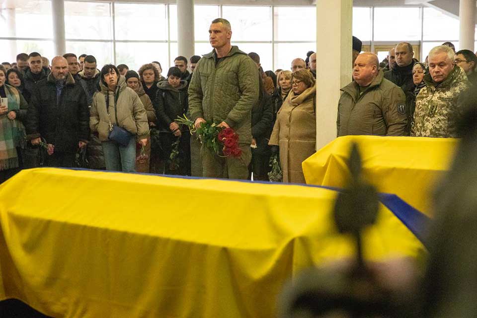 У Києві віддали шану двом загиблим льотчикам 7-ї бригади тактичної авіації