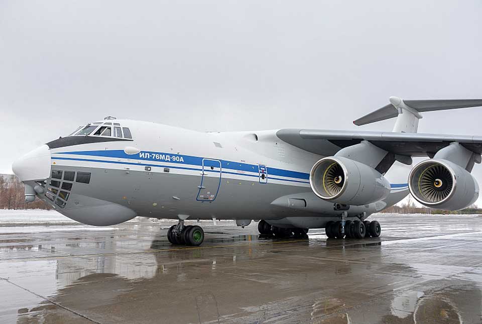 Фюзеляж нового російського літака Іл-76 не витримав тиску