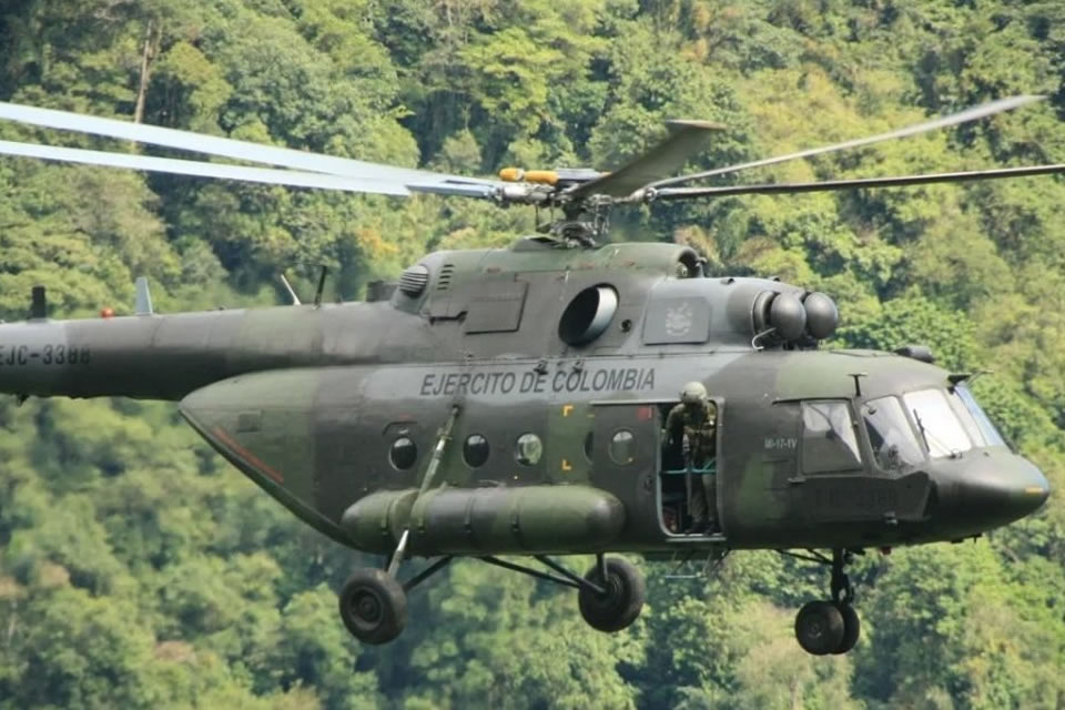Колумбія відмовляється платити за обслуговування гелікоптерів Мі-17 Росії
