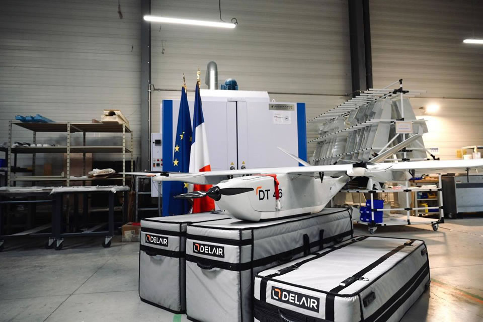 Франція передасть ЗСУ 100 безпілотників Delair