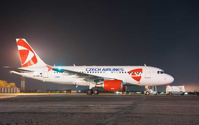 Czech Airlines возобновляет рейсы из Одессы