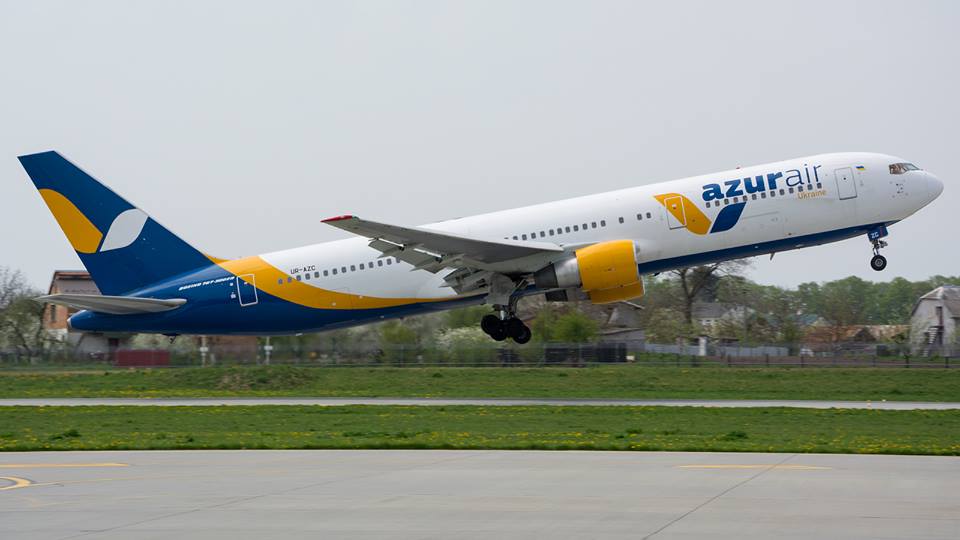 Авиакомпания Azur Air Ukraine открывает летний сезон