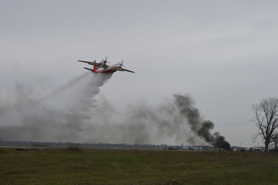 ГСЧС модернизирует связь на самолетах Ан-32П