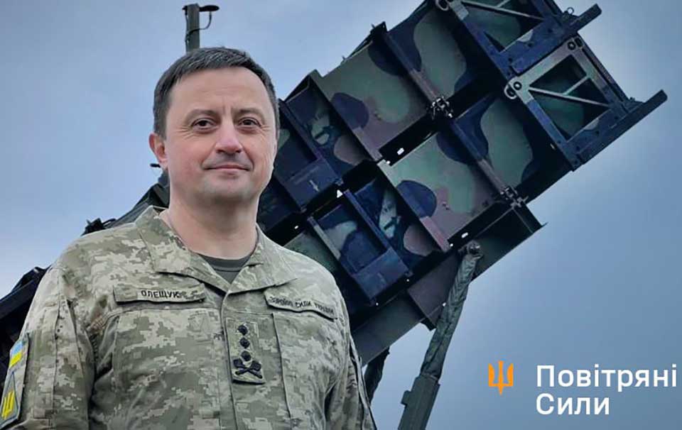 Командувач Повітряних Сил побував на позиції ЗРК Patriot 