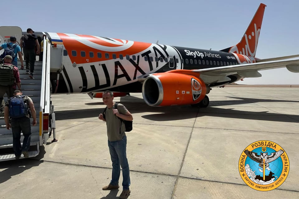 Літак SkyUp Airlines перевіз громадян України, евакуйованих з Судану