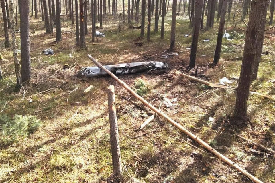 Український винищувач збив ракету Х-55СМ з імітатором ядерної бойової частини
