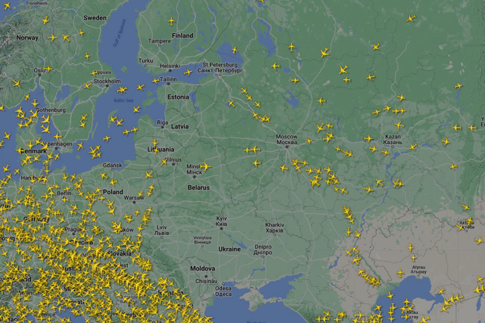 Україна пропонує запровадити заборону авіатранзиту до Російської Федерації і Білорус