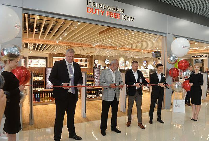 В аэропорту «Киев» открылся очередной Heinemann Duty Free