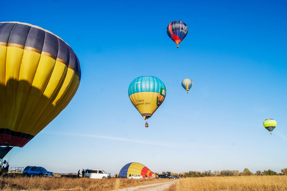 Фестиваль воздушных шаров состоится под Киевом