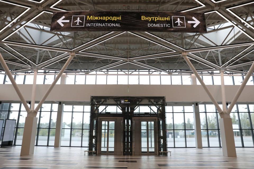 Новый терминал аэропорта Запорожья начнет работу 19 октября
