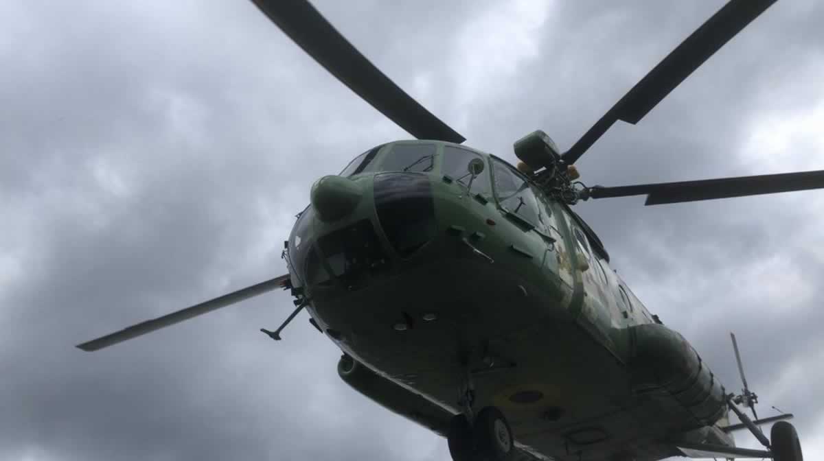 Винницкие вертолетчики обеспечили учения спецназа СБУ