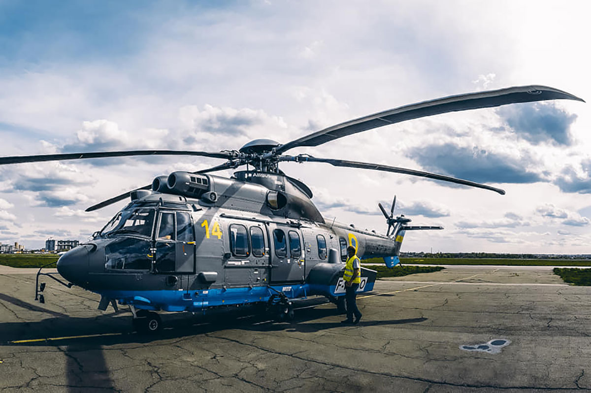 Нацгвардия получила 3-й вертолет Airbus Н225