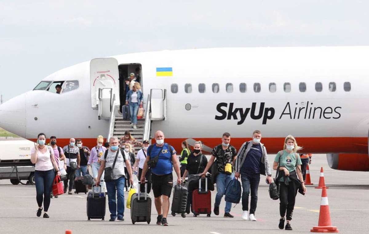 SkyUp возобновила базирование самолета в Запорожье