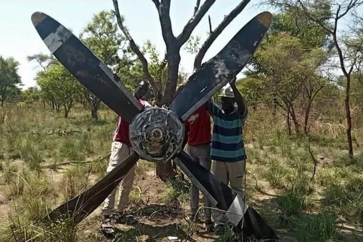 В Южном Судане Ан-26 потерял винт и полетел дальше