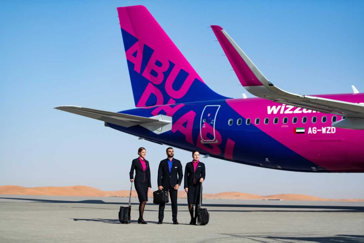 Wizz будет летать из ОАЭ в Киев