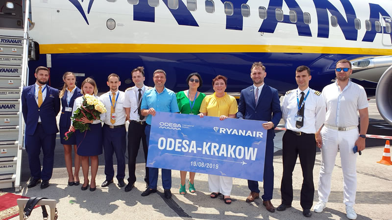 Ryanair объявил распродажу на авиабилеты из Одессы в честь первого рейса