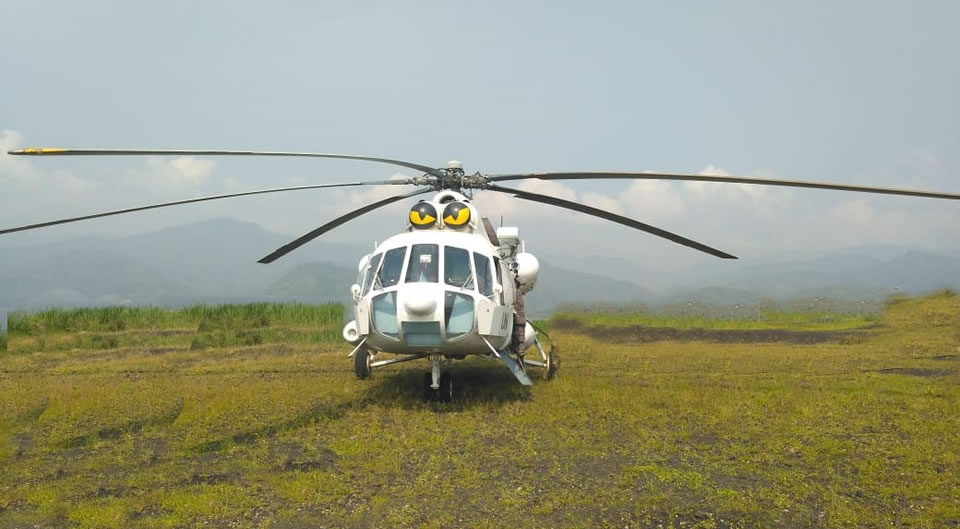 Украинские вертолетчики обеспечили ротацию индийского контингента в Конго