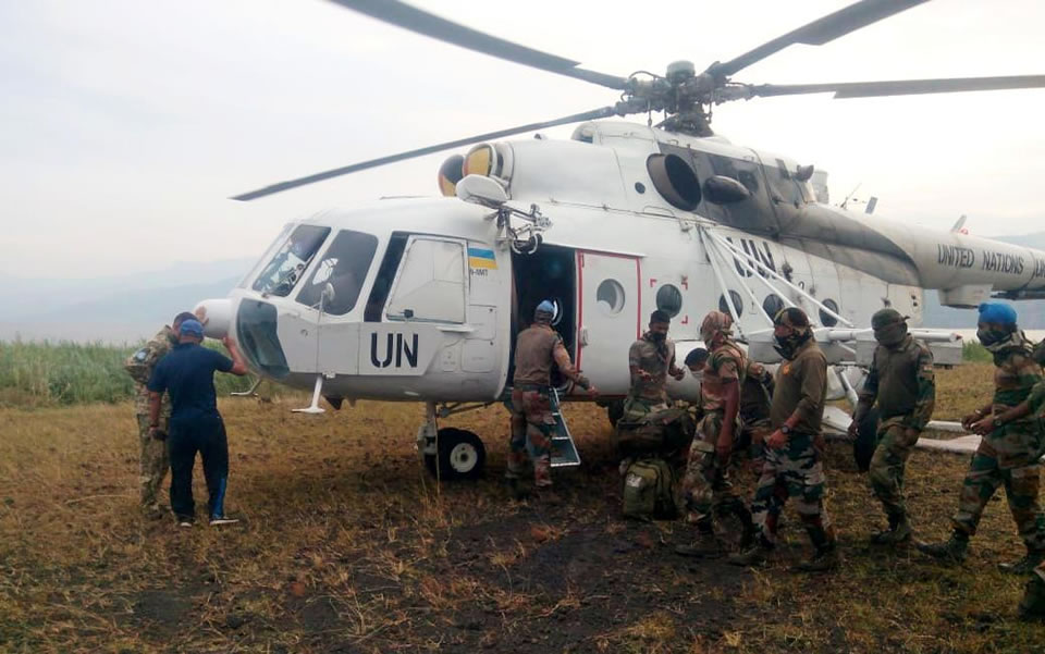 В Конго отправляется очередная ротация украинских воинов