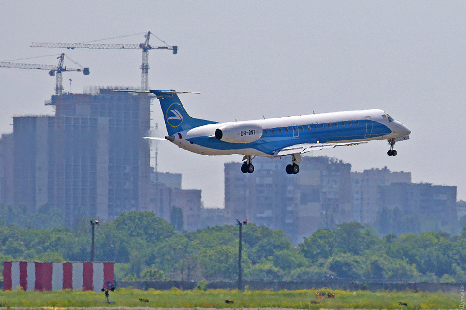 Авиакомпания Windrose выполнила первый рейс  Киев-Одесса