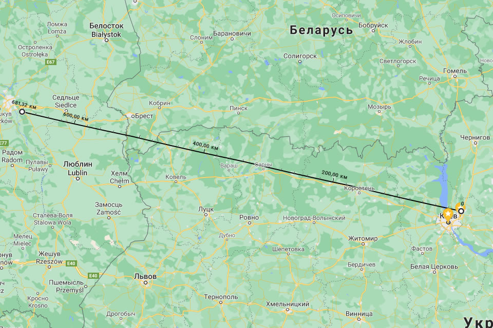 МАУ заявила, что откладывает рейсы в Польшу из-за Беларуси