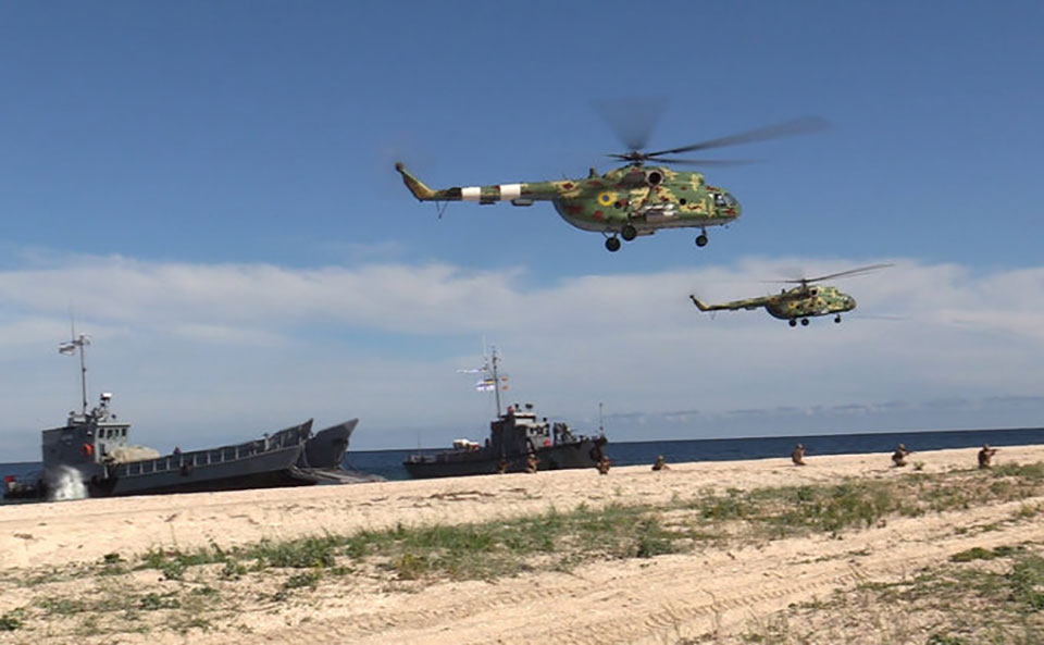 ВМС Украины отработали высадку морского десанта на Черном море
