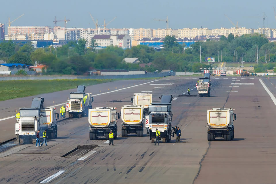 Реконструкция в аэропорту 