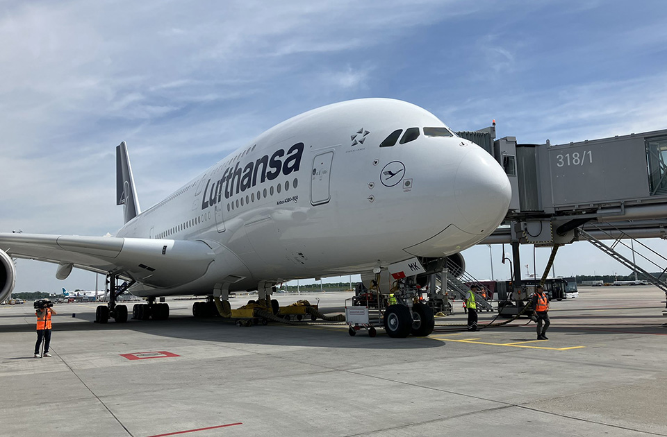 Airbus A380 Lufthansa повернувся в експлуатацію після 3-річної перерви