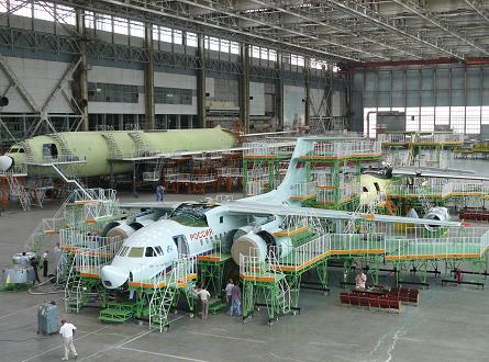Российский Ан-148 готовится к передаче