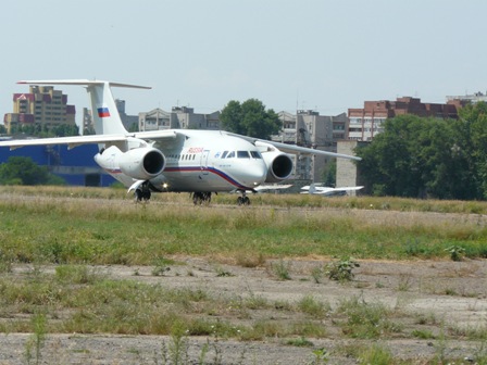 Первый произведенный в Воронеже серийный самолет Ан-148 поднялся в небо