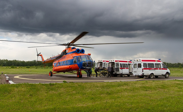 Вертолет санавиации Ми-2