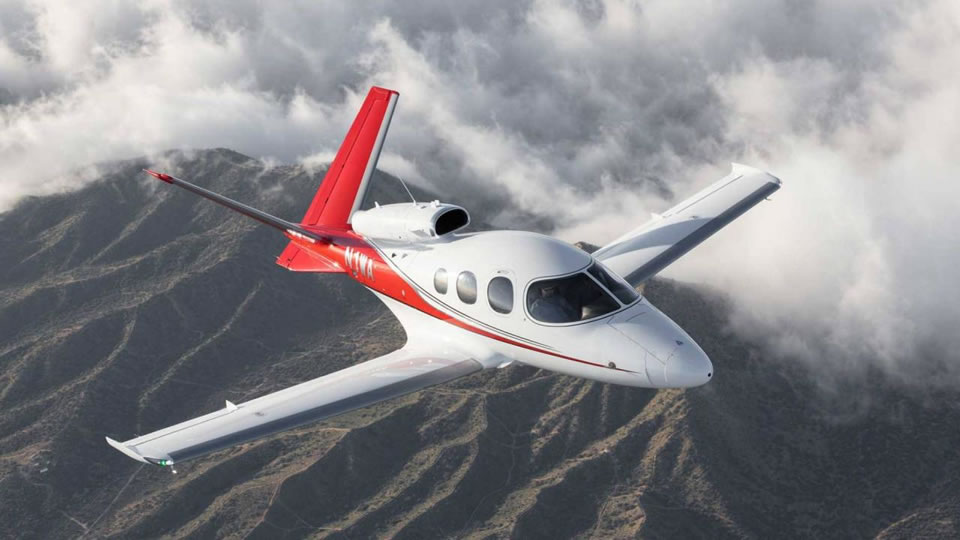 Cirrus Vision Jet (Cirrus Vision SF50), подробнее в Novans Jets